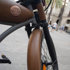 Rayvolt  Cruzer Front and Rear Leather Mudguards