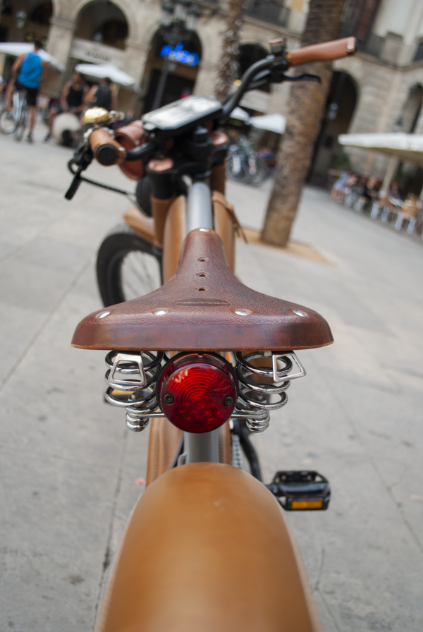 Rayvolt  Cruzer Front and Rear Leather Mudguards - Image 2