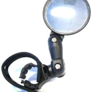 3D Bike Convex Mirror Adjustable Universal Mount - 2 inch Round