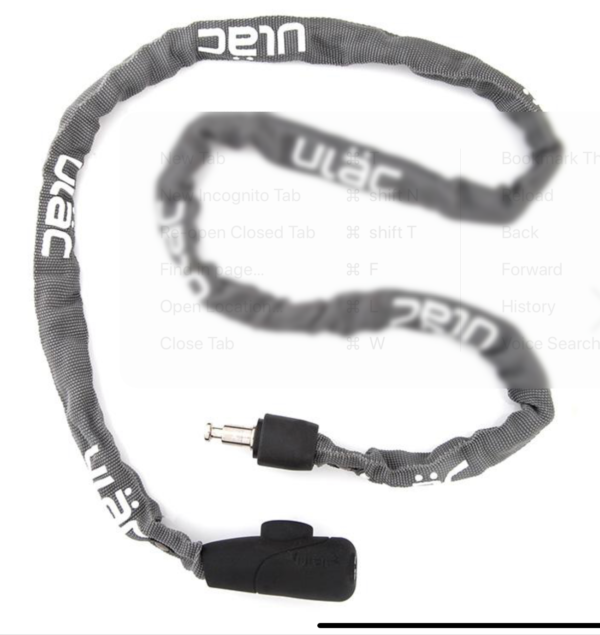 Ulac Street Fighter Chain Combo Bike Lock - Image 4