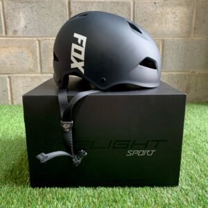 Fox Flight Helmet Black Medium