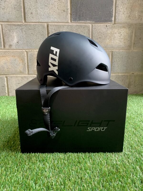 Fox Flight Helmet Black Medium